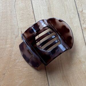 Brown Tortoise Shell Hair Clip